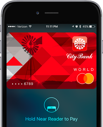 Apple Pay Apple Wallet City-Bank Consumer